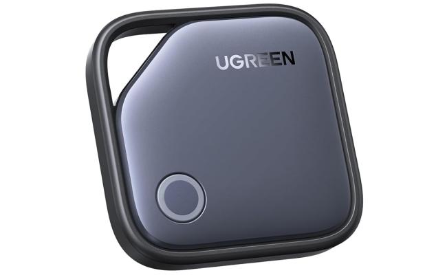 UGREEN FineTrack Air Tracker Tags(iOS Only), 2-Year Replaceable Battery Bluetooth Tracker Compatible with Apple Find My, Item Finder Smart Tag for Keys, Luggage, Wallet - [Apple MFi Certified]